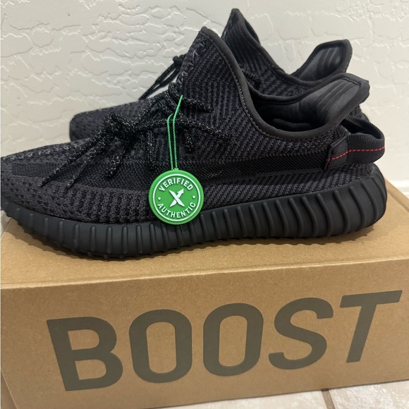Yeezy Boost 350 V2 “Black” – Men’s 10 - Picture 1 of 5